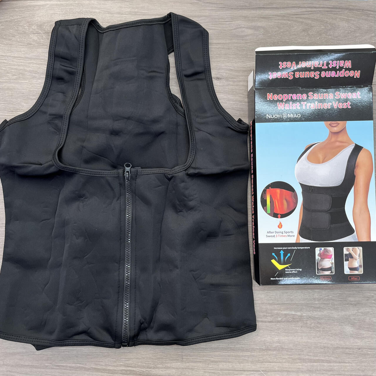 Faja Reductora Mujer Premium Chaleco de Neopreno VLQ41