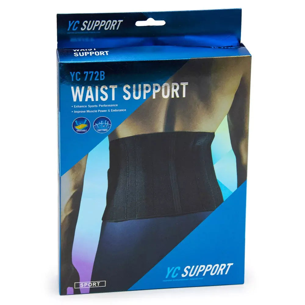 Faja Lumbar Ergonómica Doble Ajuste Neopreno VLX67