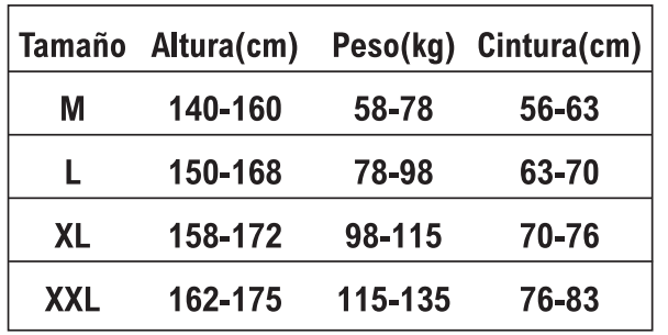Faja Lumbar de Compresión Ajustable Transpirable VL482