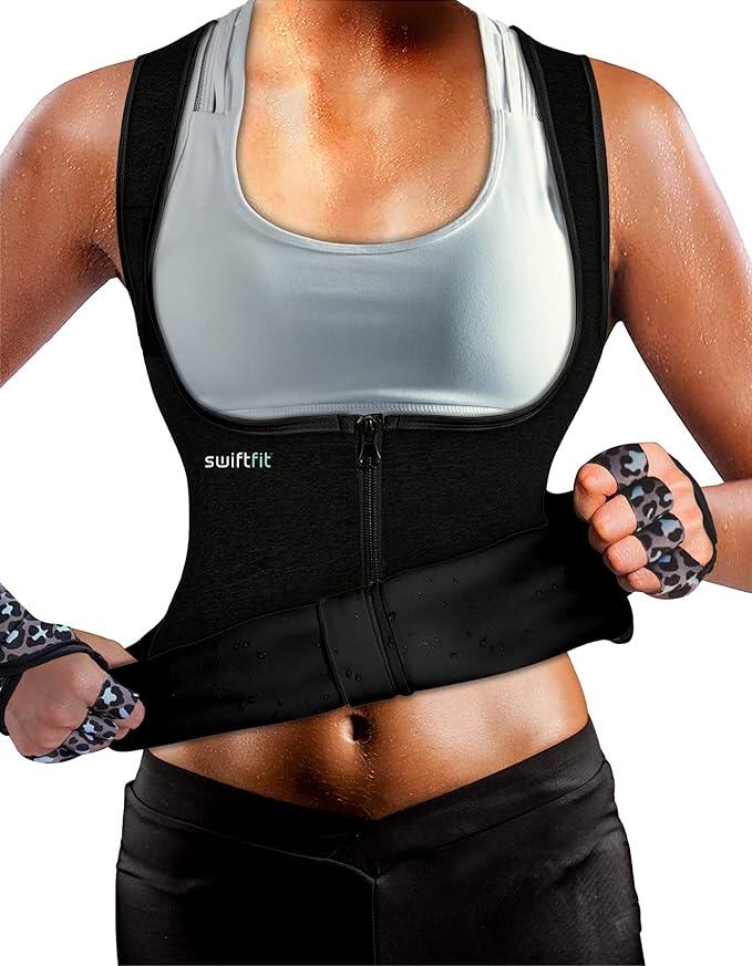 Faja Reductora Mujer Premium Chaleco de Neopreno VLQ41