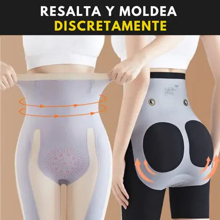 Faja Reductora Mujer Tipo Short Push Up Premium VLX93 (2x1)