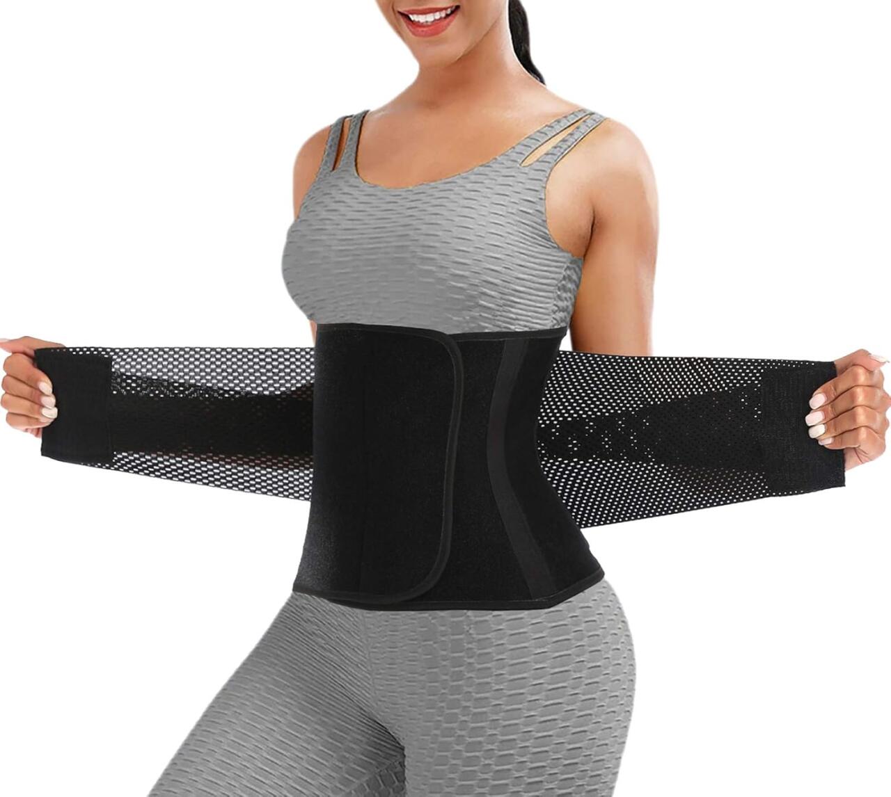 Faja Térmica Reductora con Efecto Sauna y Malla Transpirable VLX64